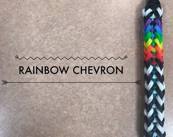 Rainbow Chevron Crochet Hook Grips-Set of 3