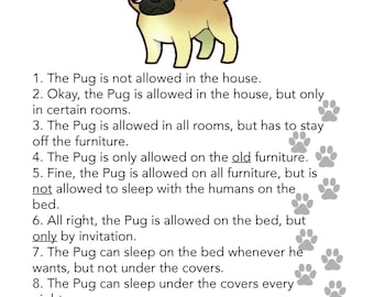 Pug's House Rules Photo