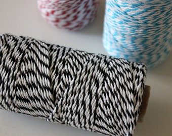 Chunky Baker's Twine - Black Baker's Twine 10 yards