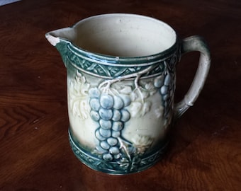 Early 1900s Roseville Pottery Pitcher