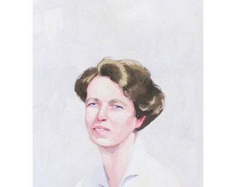 5x7" print - Eleanor Roosevelt