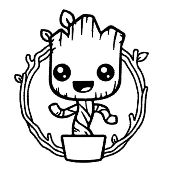 Download Baby Groot Decal Shefalitayal