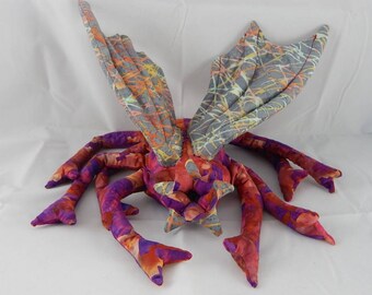Whisperer in Darkness Lovecraft horror plush doll handmade original pattern, monster plush fungus creature