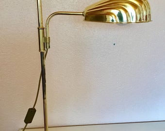 Mid Century Modern Desk Lamp Shell Shade