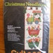Vintage New NIP Sultana Felt Holiday Christmas Time Card Holder Kit Santa Claus Choo Choo Toy Train Holly Berry Teddy Santa’s Polar Express