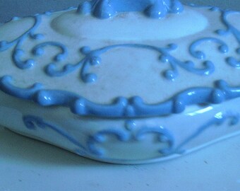 White Glazed Porcelain Dish