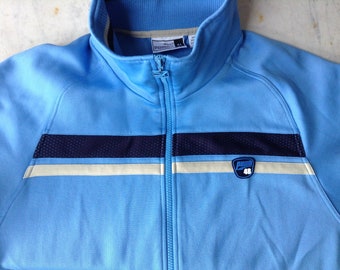 Vintage Puma Light Blue Zip-Up Jacket