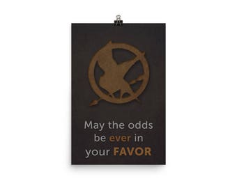 May the odds be ever | Etsy