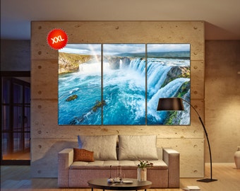 waterfall canvas wall art waterfall wall decoration waterfall canvas wall art art waterfall large canvas wall art wall decor