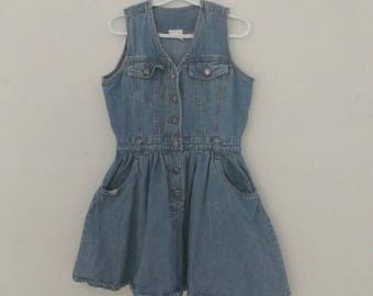 VINTAGE KIDS: Cutie 90s denim jumper