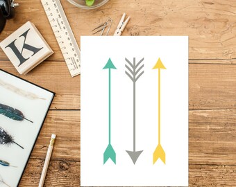 Arrow Printable Tribal Nursery Decor Tribal Wall Art Tribal Arrows Native Nursery Decor Southwest Nursery Wall Art Boy Nursery Wall Decor
