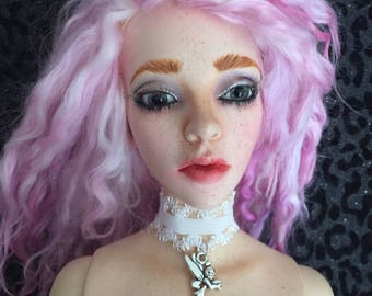 Charm lace bjd necklace