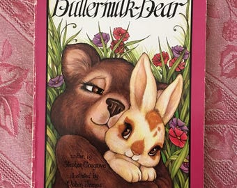 BUTTERMILK BEAR Stephen Cosgrove Vintage Children's Book 1980s Serendipity
