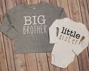 Big brother shirt, Big sister shirt, Little brother shirt, New Baby Shirt, big sister shirt, little sister shirt, big brother shirt,