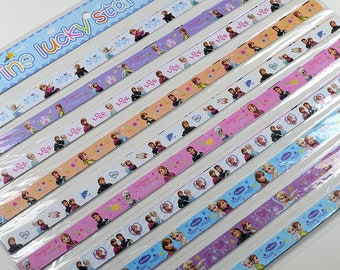 Frozen Origami Lucky Star Paper Strips Star Folding DIY - Pack of 50 Strips