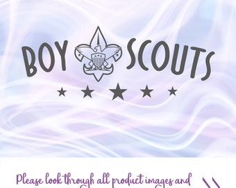 Download Boy scout svg | Etsy