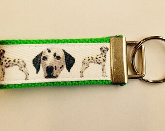 Dalmatian Keychain Keyfob