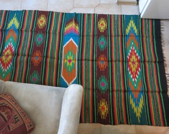 Wool rug Rustic home decor Wool Textile Art Hand Woven Wool Rug Textile art rug Kilim rug Boho bohemian rug Wall tapestry Area rug