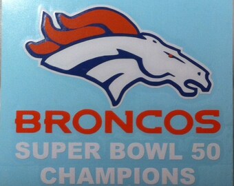DENVER BRONCOS Super Bowl 50 Champions