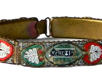 Vintage Italian Micro Mosaic Bracelet