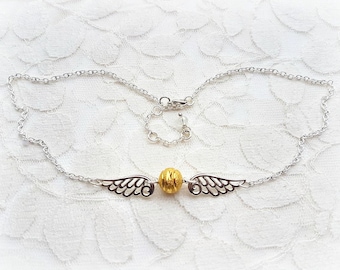 Golden Snitch INSPIRED necklace