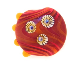 September Lampwork Focal Bead