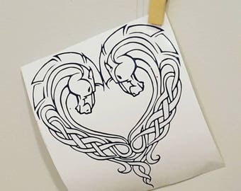 Lord of the Rings Car Decal Lord of the Rings Decal Lord of the Rings Sticker LOTR Car Decal LOTR Decal LOTR Sticker Rohan Car Decal Rohan