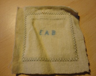 small simple sampler with paper