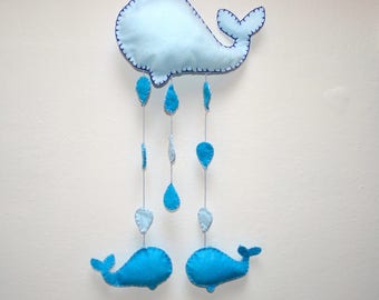 Stitchable or whale-shaped wall décor