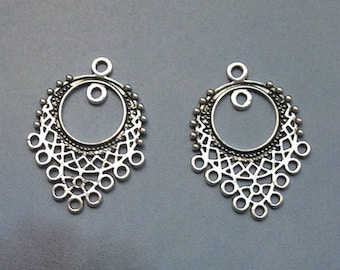 2 CHANDELIER connectors for jewelry making