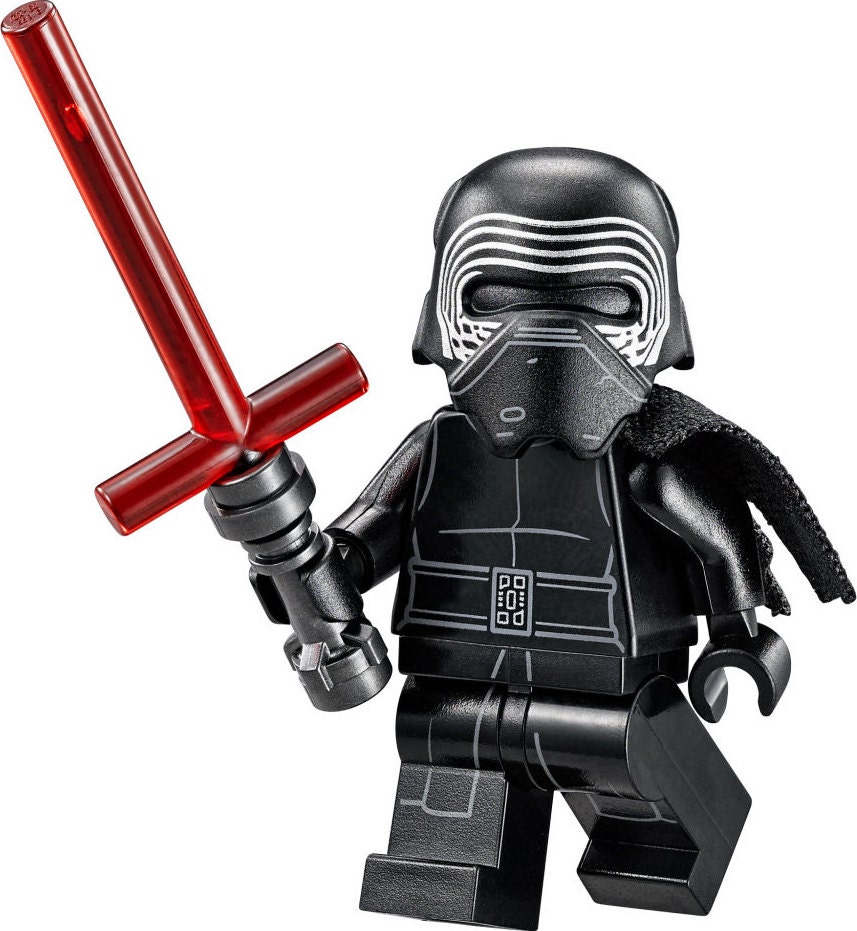Kylo Ren STAR WARS Force Awakens Custom Minifigure 100 Lego