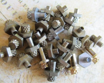 Vintage Brass Clock parts spindles - levers - Robot mix - Levers - Steampunk - Scrapbooking y44