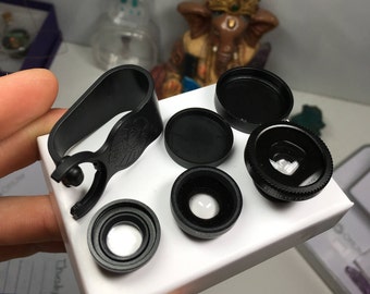 Cell phone camera lens set