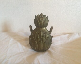 Brass Pineapple Letter Mail Holder
