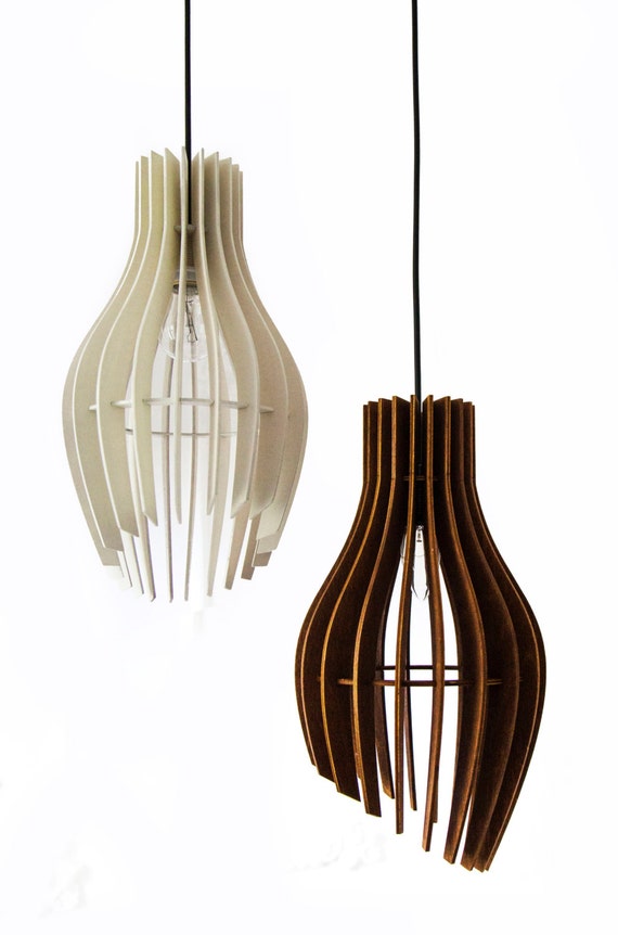 STRIPES pendant light wood lamppendant lighting Plywood