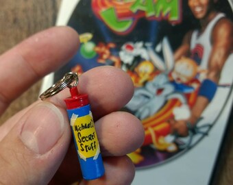 SPACE JAM Michael's Secret Stuff Keychain