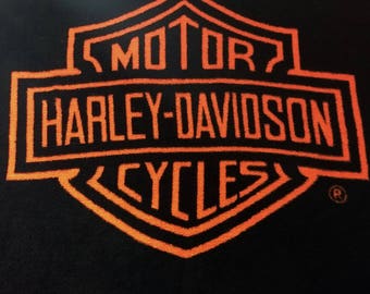 Harley davidson blanket | Etsy