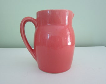 Vintage Ceramifrance Pitcher - Peach, melon
