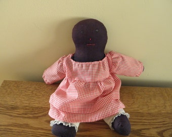 Black Cloth Doll
