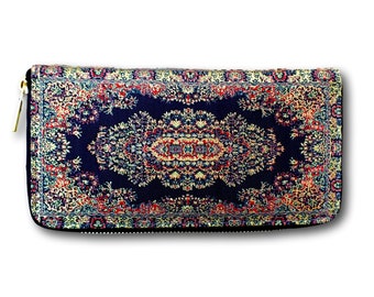 Vegan wallet women, Unique wallet, Unique women's wallet, Ethnic wallet, Tribal wallet, tapestry wallet, hippie wallet, bohemian wallet