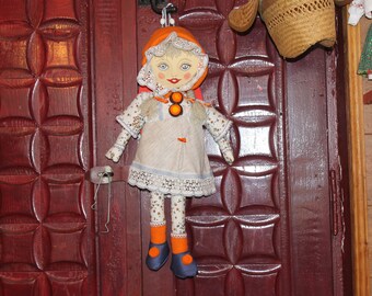 Handmade doll Art doll Interior doll Gift doll