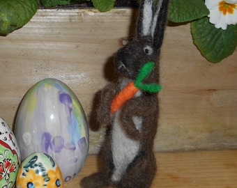 Needle Felted Easter Bunny