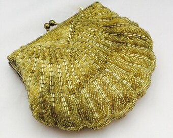 La Regale Beaded Evening Clutch