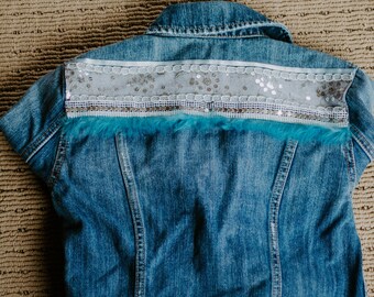 Embellished Jean Jacket