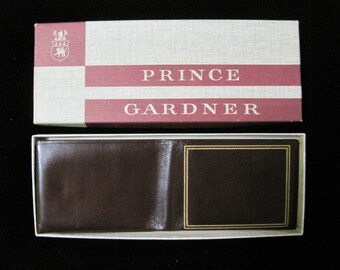 Leather WALLET, Prince Gardner, Vintage