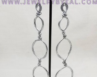 The Helix - Light Weight Aluminum Earrings