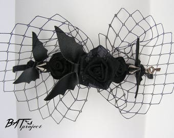 Headband Bats Roses Spikes BAT PROJECT