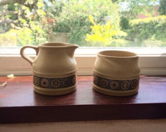 Kiln Craft Milk Jug & Sugar Bowl