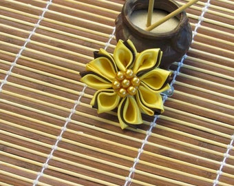 Kanzashi Sunflower two colors