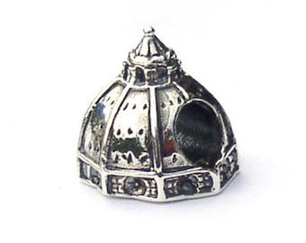 Duomo Florence Italy Landmark Bead Sterling Silver LM009